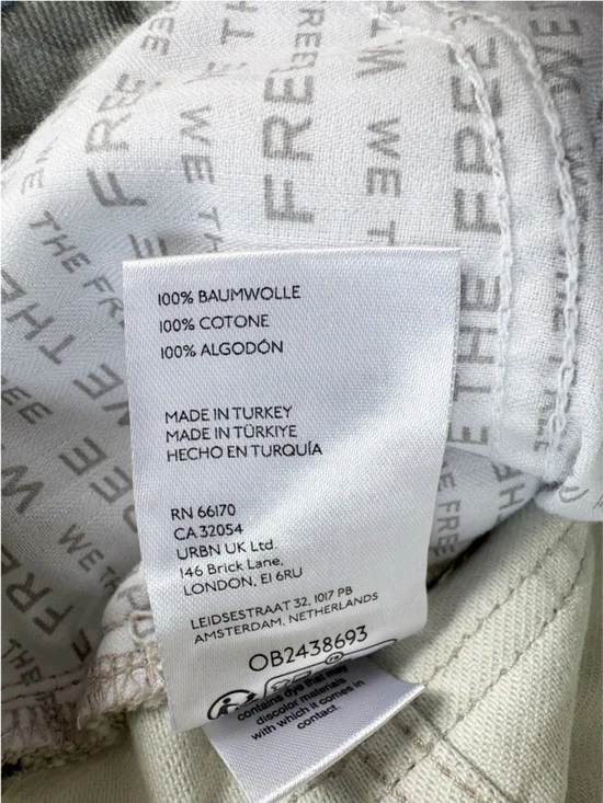 Free People We The Free Tinsley Printed Jeans in Sea Shore Combo | 25 NWT - Picture 9 of 12